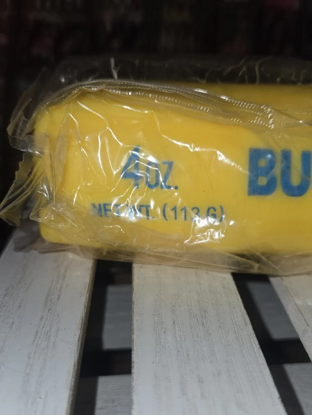 Salted Butter Party Prop - Yellow Decorative Butter Stick